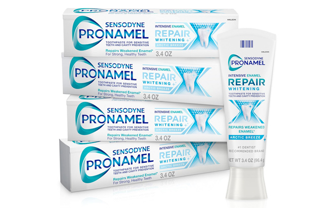 Sensodyne Pronamel Intensive Enamel Repair Toothpaste for Sensitive Teeth and Cavity Protection