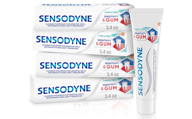 Sensodyne Sensitivity Gum Sensitive Toothpaste for Gingivitis