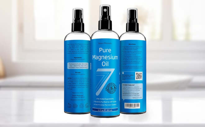 Seven Minerals Pure Magnesium Oil Spray