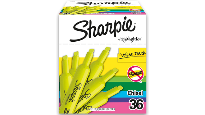 Sharpie 36 Count Highlighters Pack