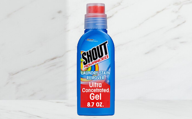 Shout Advanced Stain Remover Ultra Concentrated Gel Brush