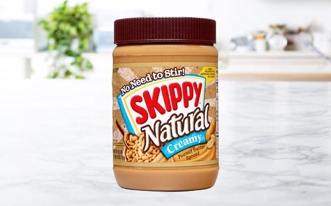 Skippy Natural Creamy Peanut Butter