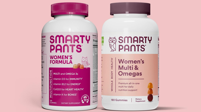 SmartyPants Womens Multi Omega 3s Gummies 120 ct