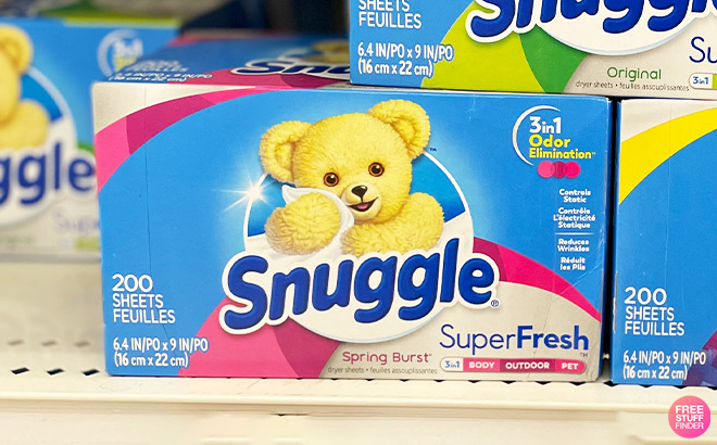 Snuggle Super Fresh Dryer Sheets