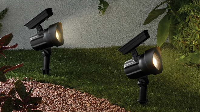 Solar LED Landscape Lights 2 Count