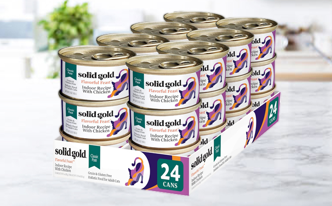 Solid Gold Wet Canned Cat Food 24 Pack