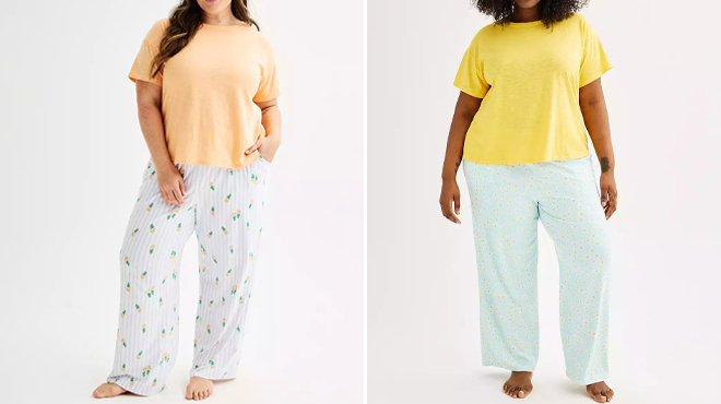 Sonoma Goods For Life Plus Size Womens Pajama Sets