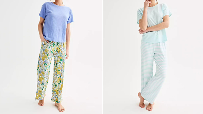 Sonoma Goods For Life Womens Pajama Sets