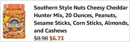 Southern Style Nuts Hunter Mix Checkout