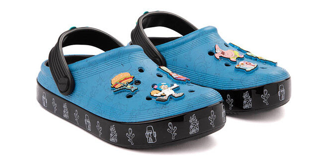 SpongeBob SquarePants x Crocs Plankton Off Court Kids Clogs