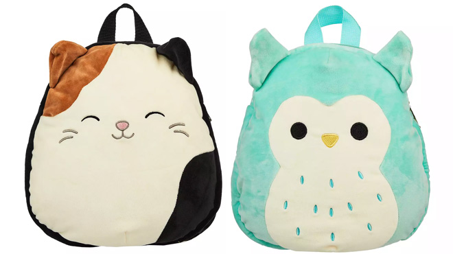 Squishmallows Cam Plush Backpack