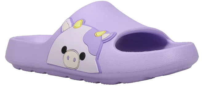 Squishmallows Kids Bubba the Cow Slide Sandals