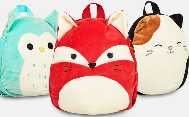 Squishmallows Plush Backpacks