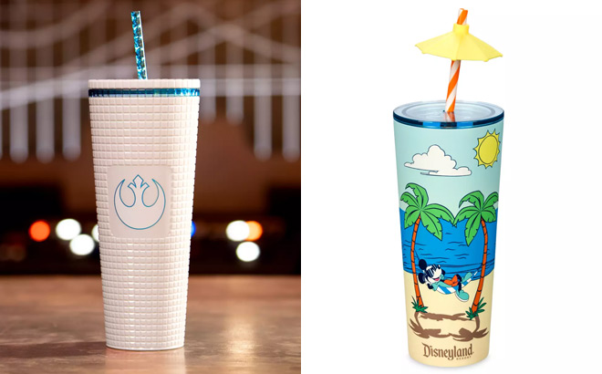 Star Wars Rebel Alliance Starbucks Tumbler and Mickey Mouse Summer Starbucks Tumbler