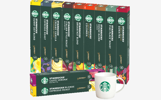 Starbucks by Nespresso Espresso 100 Count