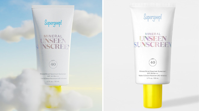 Supergoop Mineral Unseen Sunscreen SPF 40