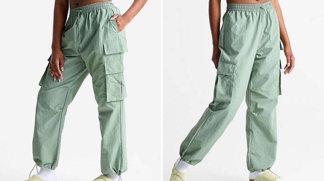 Supply Demand Womens Astro Cargo Pants in Sea Spray Color