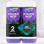 Swiffer PowerMop Floor Cleaning Solution with Unstopables 2 Pack