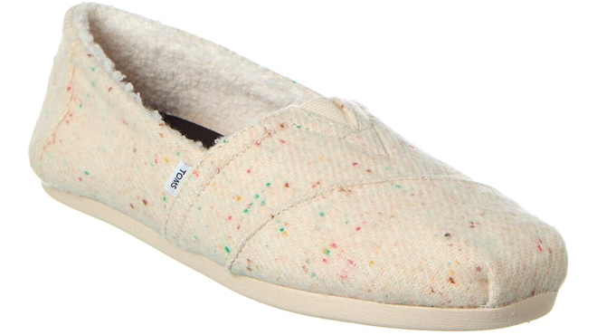 TOMS Speckle Shoes Side View