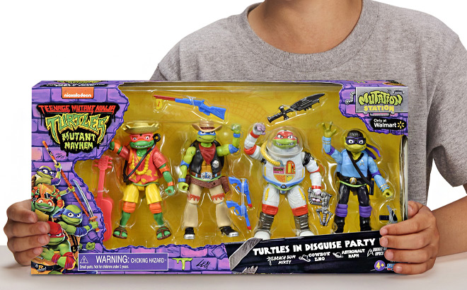 Teenage Mutant Ninja Turtles Figure 4 Pack