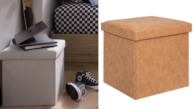 The Big One Collapsible Organization Storage Ottoman