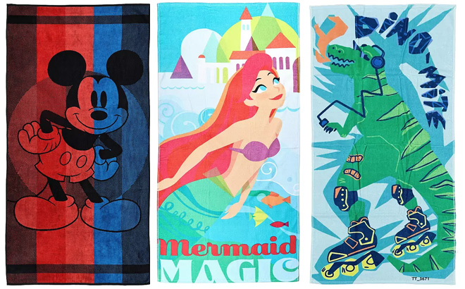 The Big One Disneys Mickey Mouse Oversized Beach Towel