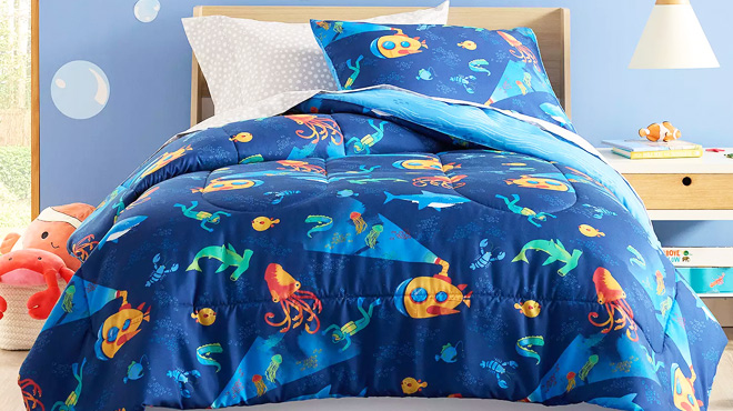 The Big One Kids Sonny Deep Sea Reversible Comforter Set