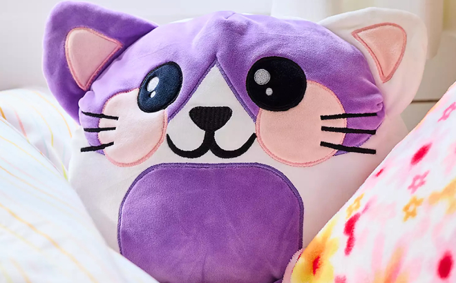 The Big One Reversible Cat Plushable Pillow