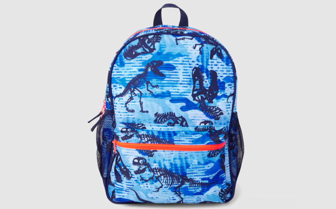 The Childrens Place Boys Tie Dye Dino Backpack