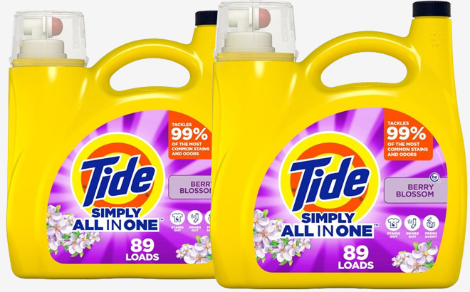 Tide Simply Clean Fresh Liquid Laundry Detergent 89 Loads