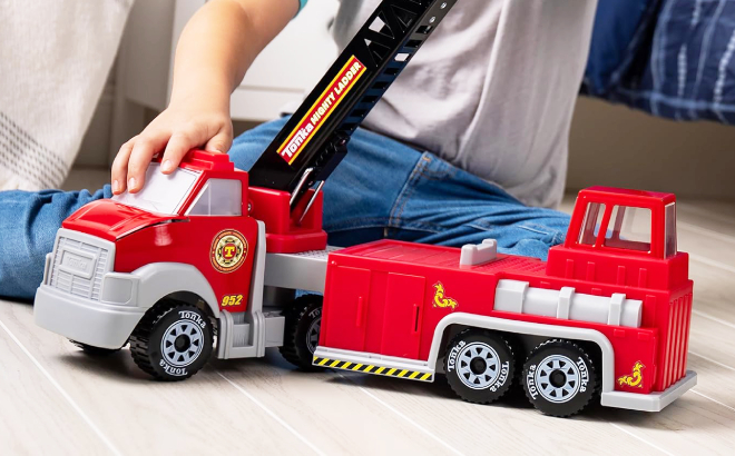 Tonka Steel Classics Hook N Ladder Fire Truck