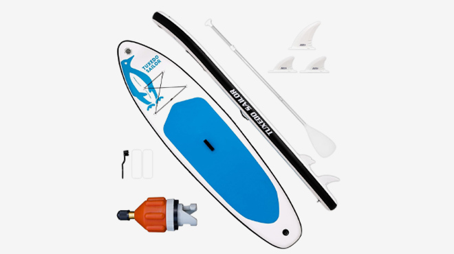 Tuxedo Sailor Inflatable Paddle Board 1