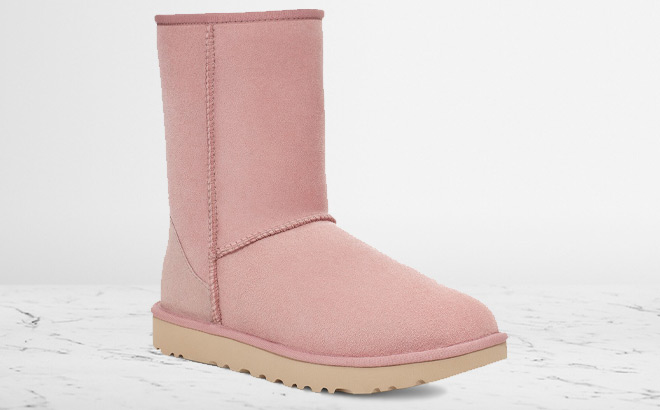 UGG Classic Short II Shearling Classic Boot on the Table