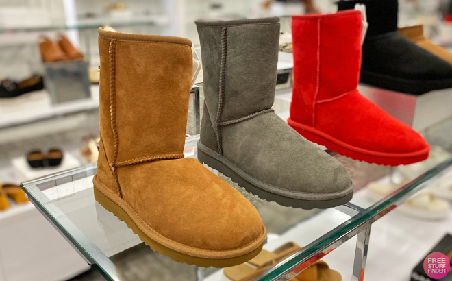 UGG Classic Short II Shearling Classic Boots in Three Colors