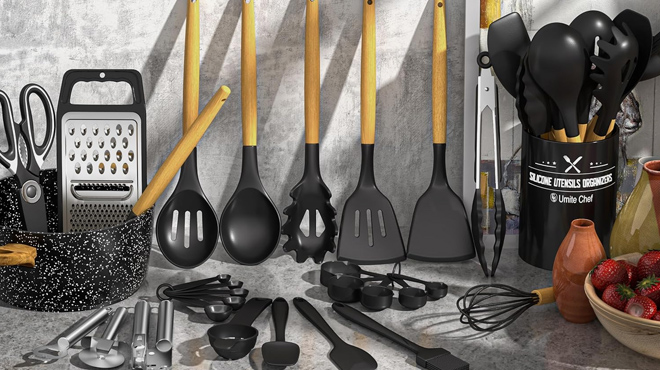 Umite Chef Kitchen Utensils Set 34 Piece