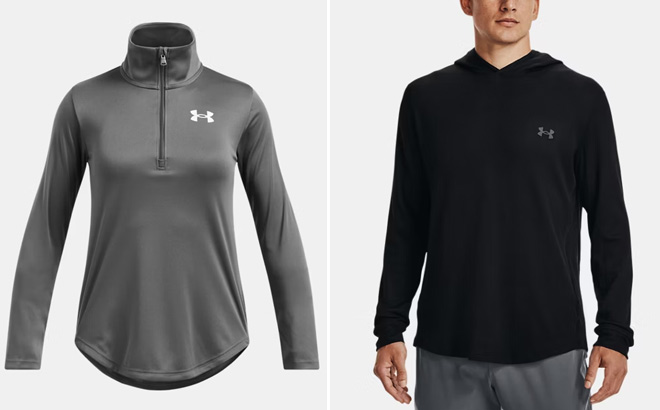 Under Armour Girls UA Velocity ½ Zip