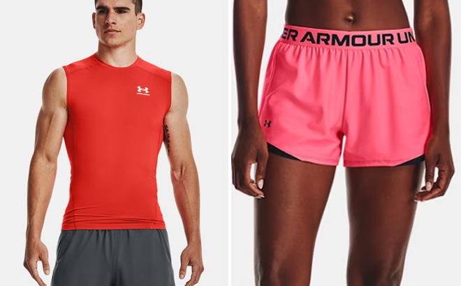 Under Armour Mens Heat Gear Sleeveless