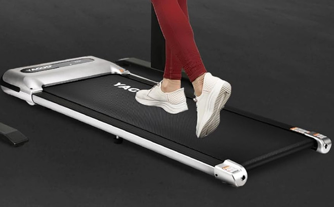 Under Desk Treadmill in White