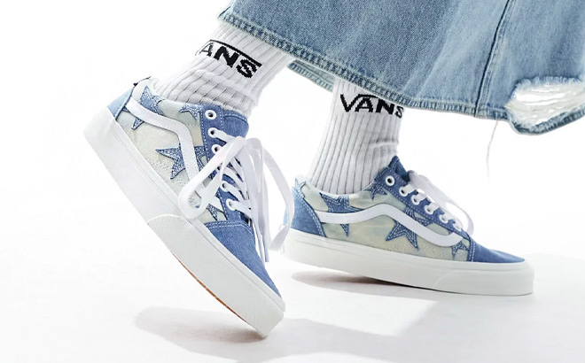 VANS Old Skool Star Applique Sneakers