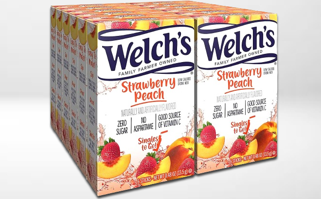 Welch's Singles To Go Water Drink Mix 12 pk