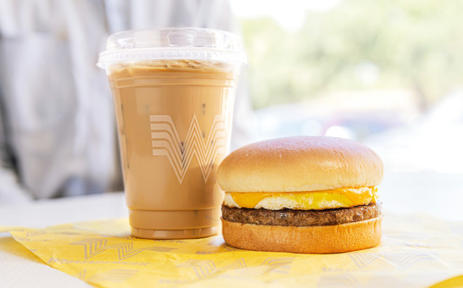 Whataburger Breakfast On A Bun