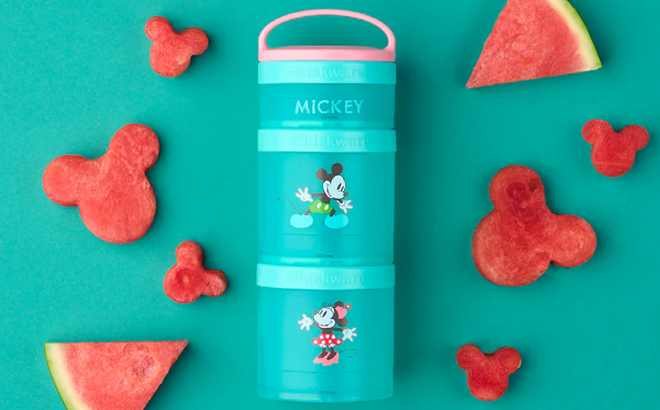 Whiskware Disney Stackable Snack Container with Mickey & Minnie