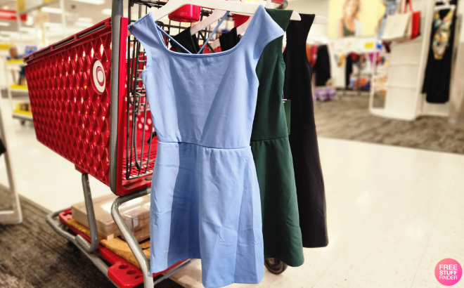 Wild Fable Womens ButterBliss Mini Skater Dresses in Cart at Target