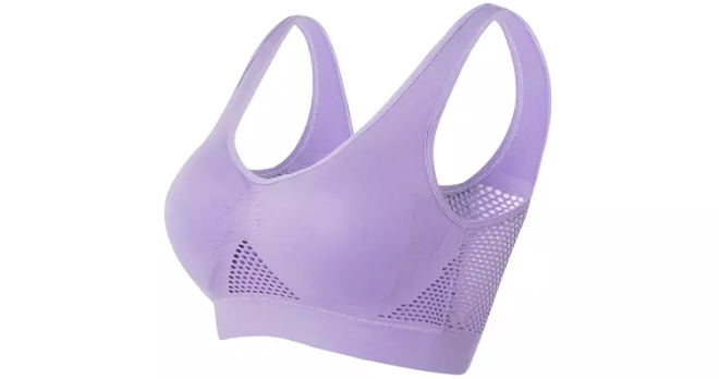 Womens Medium Impact Padded Sports Bra