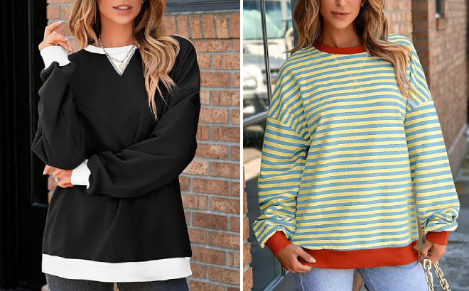 Womens Oversized Sweatshirt