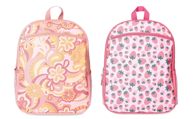 Wonder Nation 1622 Backpack Bold Berries Pink Confetti