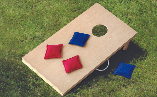 Wooden Cornhole Set