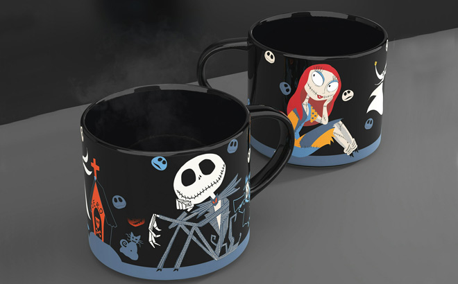 Zak Color Change Nightmare Before Christmas Mug