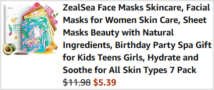 ZealSea Face Masks Checkout