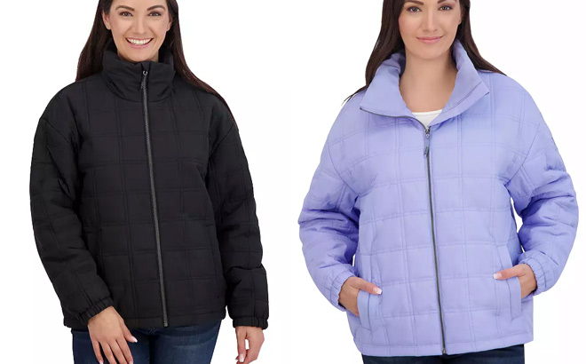 ZeroXposur Eleanor Quilted Lightweight Womens Puffer Jacket